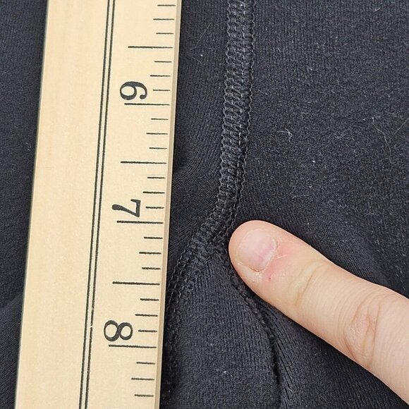 Lululemon Flared Leggings Black Women’s Size 6 Mid Rise Activewear Athleisure - Picture 7 of 11